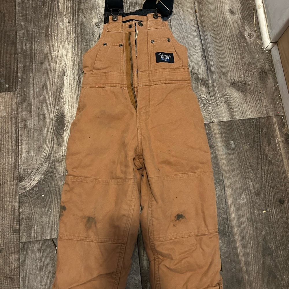 Walls Tan Kids Overalls